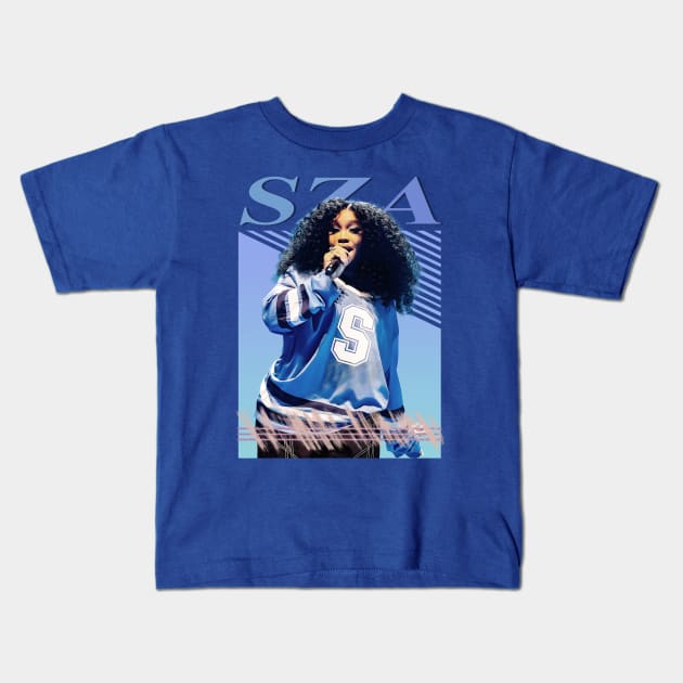 SZA | SOS Kids T-Shirt by Alaknanda prettywoman